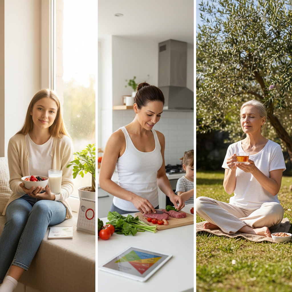 nutrición en el ciclo de vida de la mujer