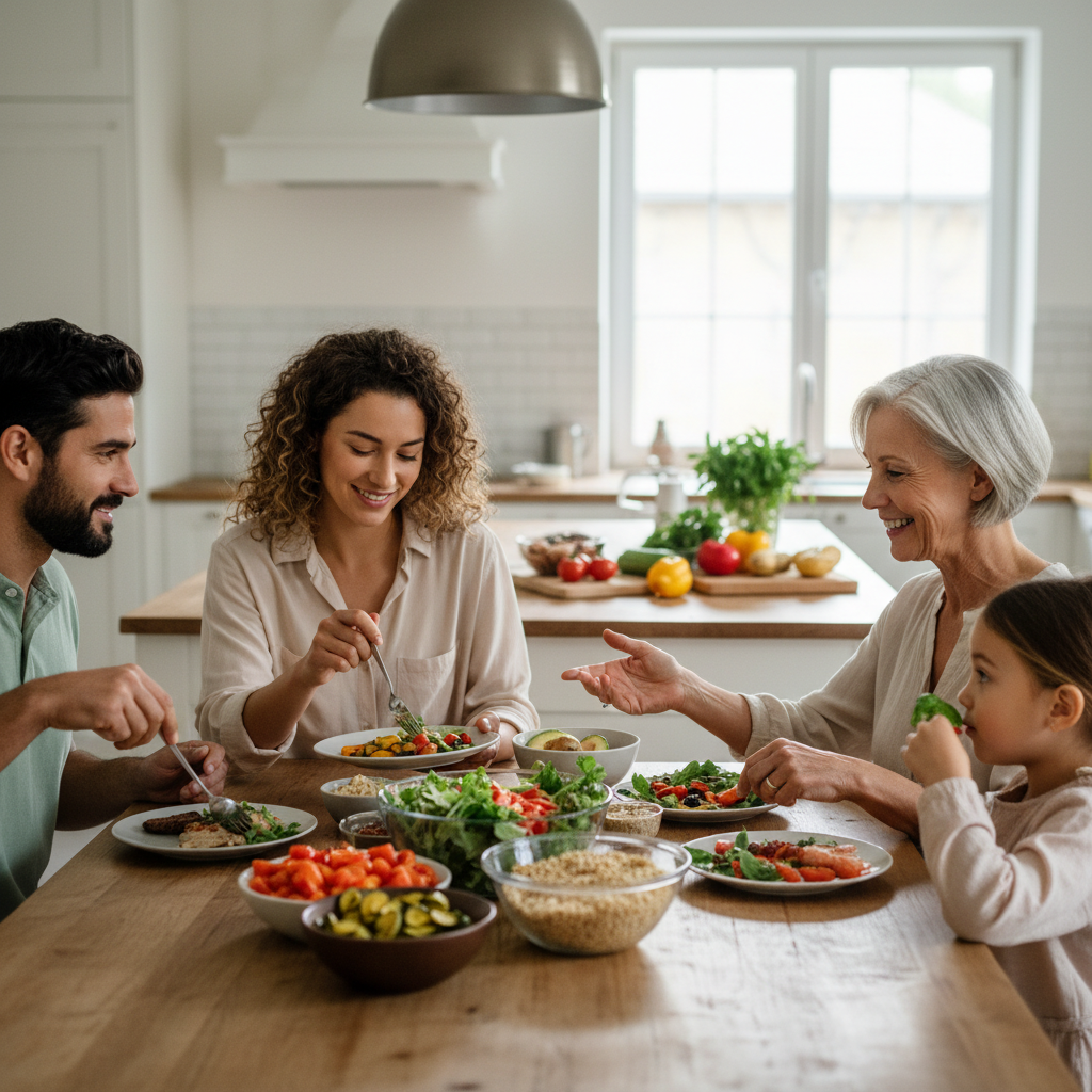 relación saludable con la comida