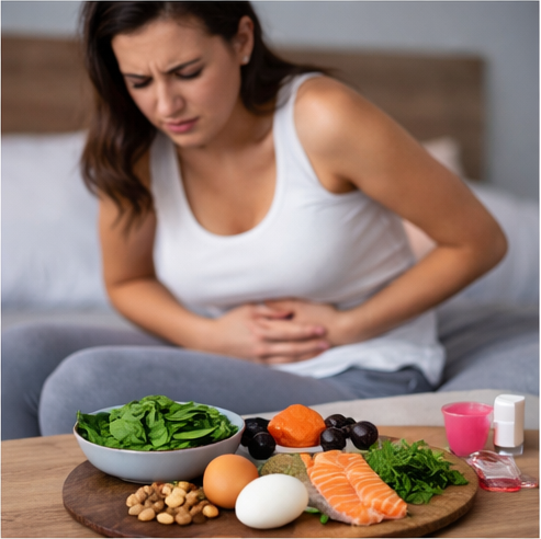 alimentación y ciclo menstrual