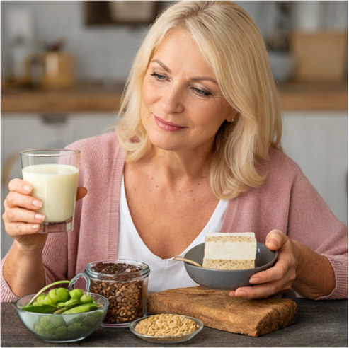 alimentación en la menopausia